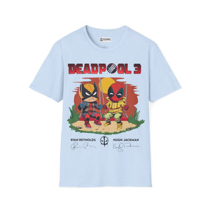 Deadpool and Wolverine T-Shirt Printify