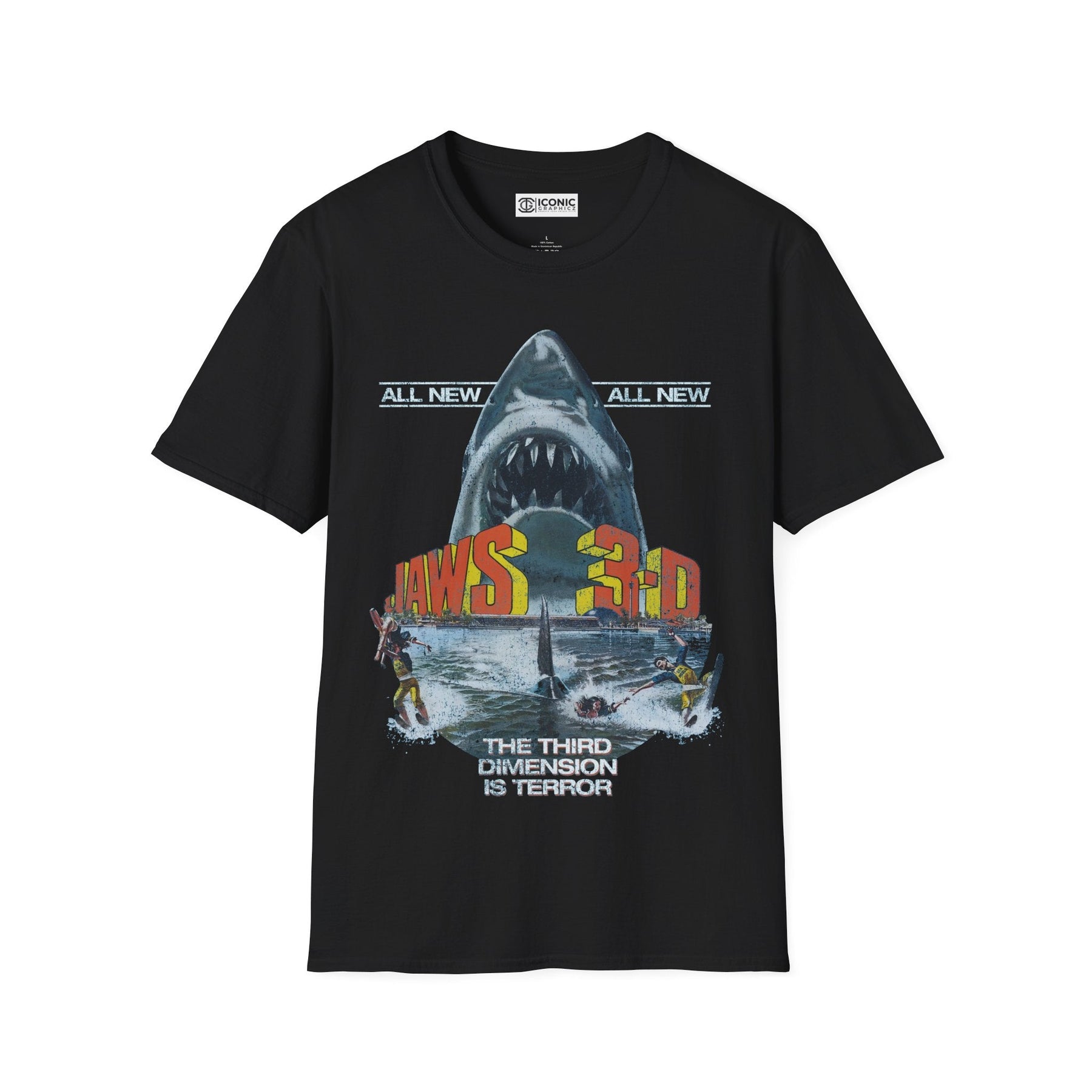Jaws T-Shirt Printify