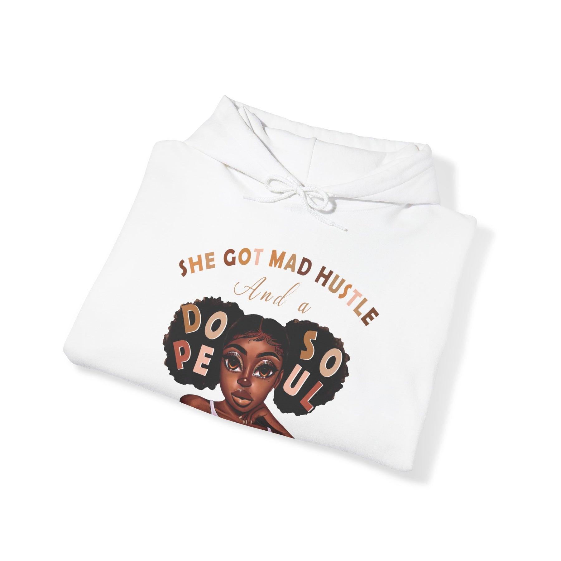 Black girl magic Unisex Heavy Blend™ Hooded Sweatshirt - IGZ Clothing