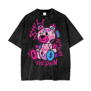 The Pain Acid Wash Oversize T-Shirt ODMPOD
