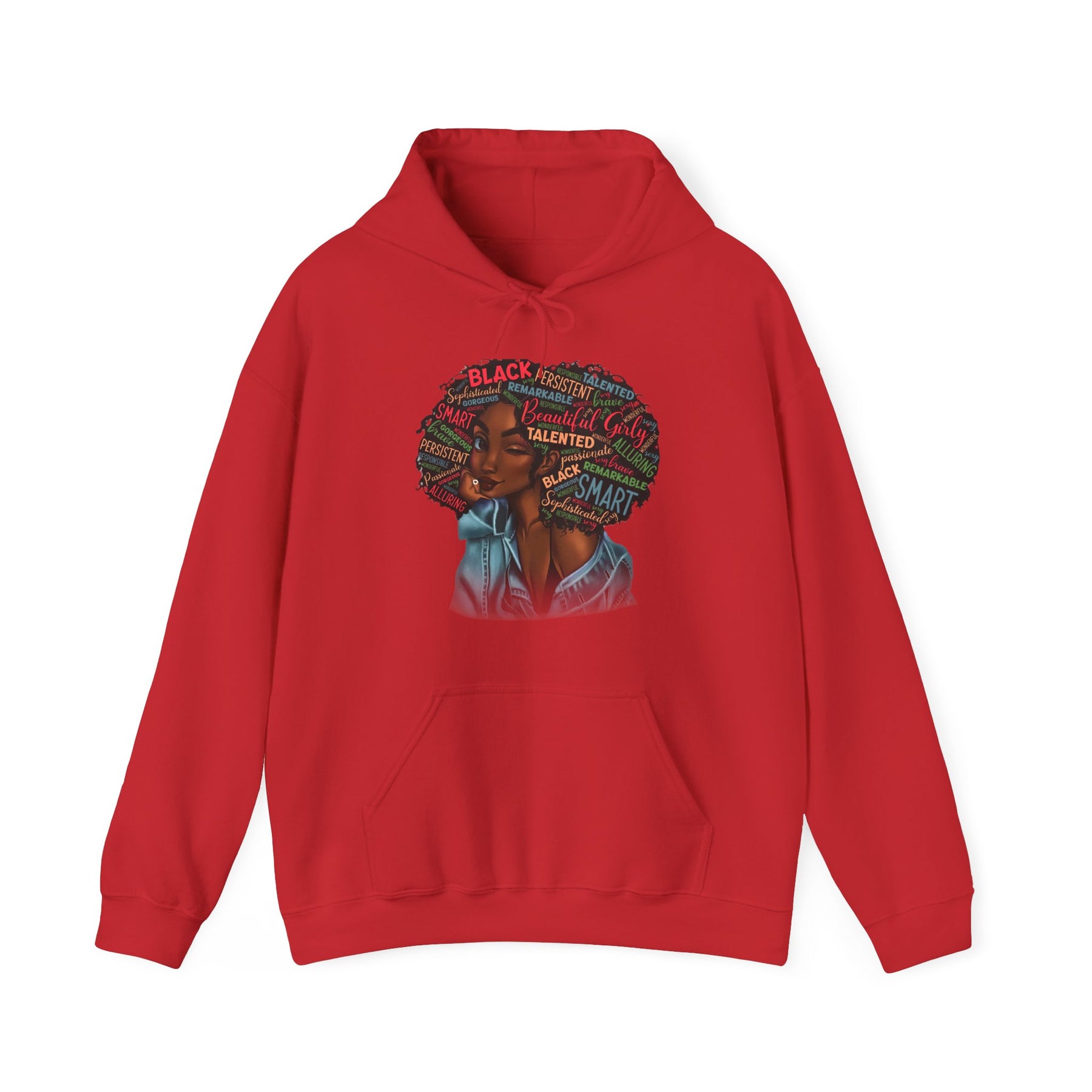 Black girl magic Unisex Heavy Blend™ Hooded Sweatshirt - IGZ Clothing
