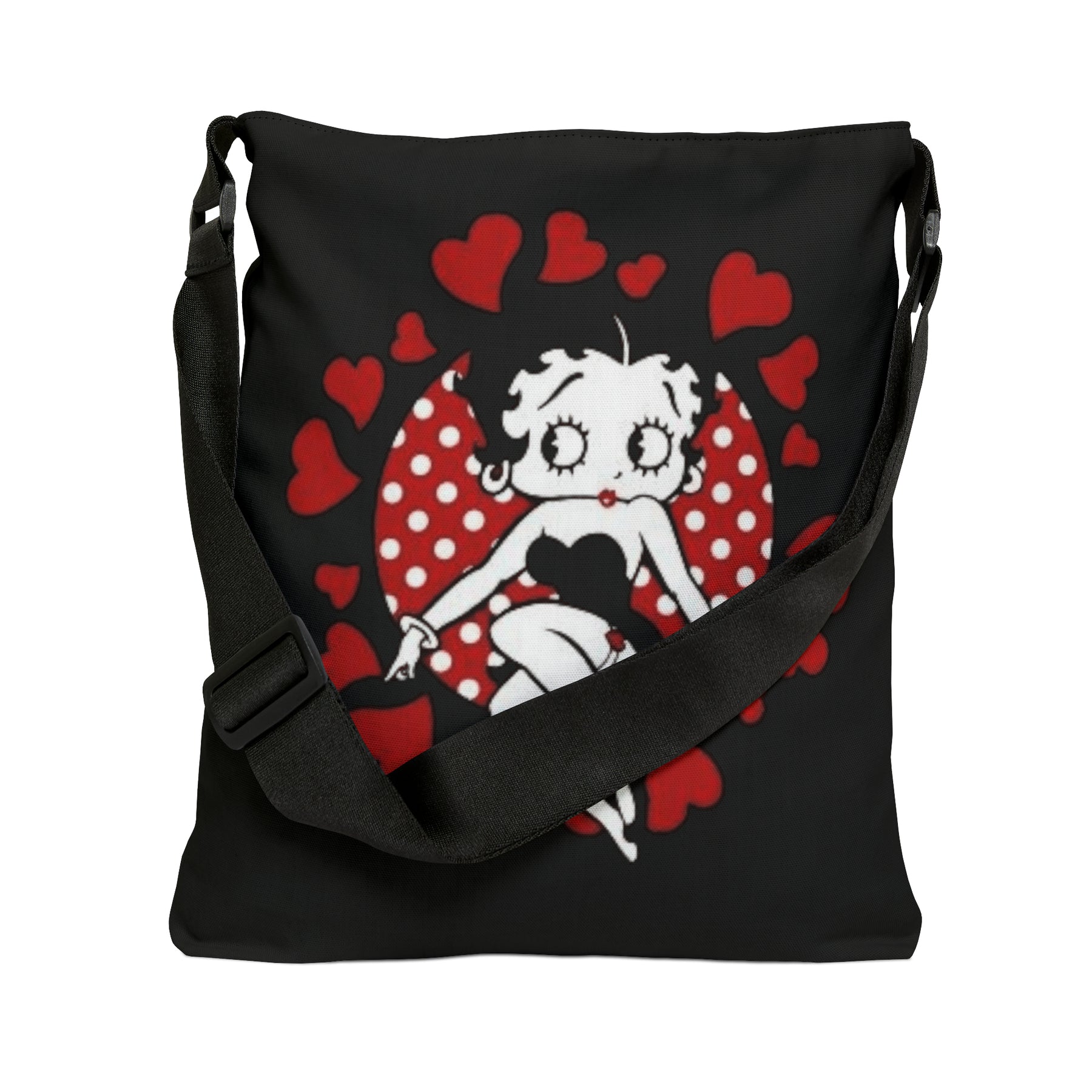 Betty Boop Adjustable Tote Bag (AOP) - IGZ Clothing