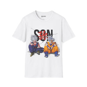 Goku & Gohan Unisex Softstyle T-Shirt - IGZ Clothing