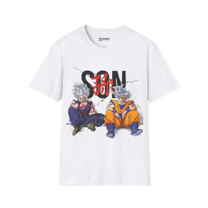 Goku & Gohan Unisex Softstyle T-Shirt - IGZ Clothing