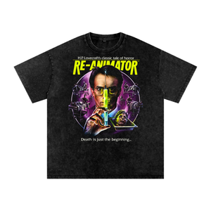 Re-Animator Acid Wash Oversize T-Shirt