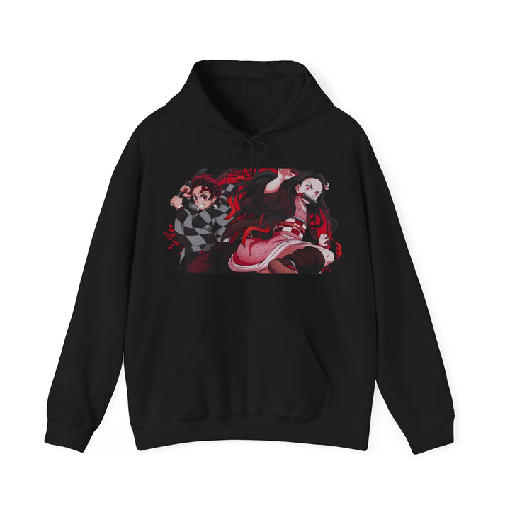 Tanjiro and Nezuko Unisex Heavy Blend™ Hooded Sweatshirt -