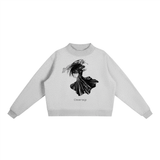 Osaragi Sakamoto Days Essential Fleece Mid-Neck Crew Sweatshirt