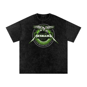 Metallica Acid Wash Oversize T-Shirt