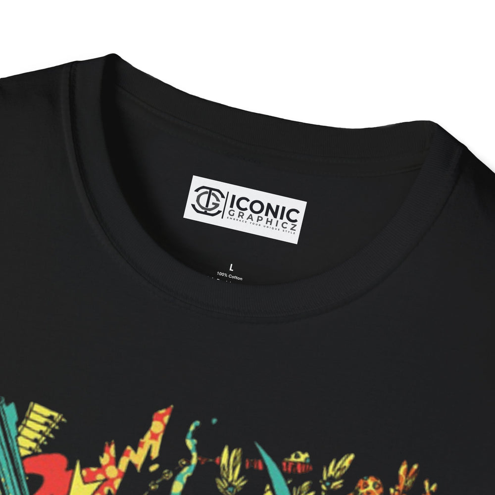 Black Dynamite Unisex Softstyle T-Shirt - IGZ Clothing