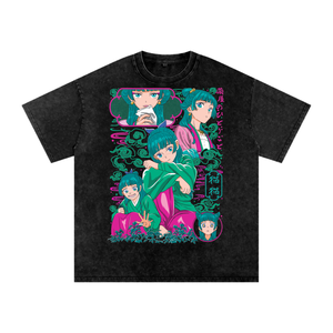 Apothecary Diaries Acid Wash Oversize T-Shirt