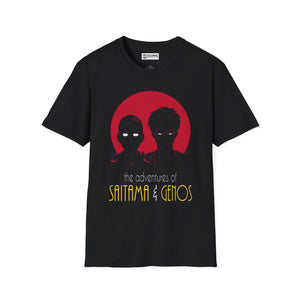 Saitama and Genos One Punch Man T-Shirt Printify