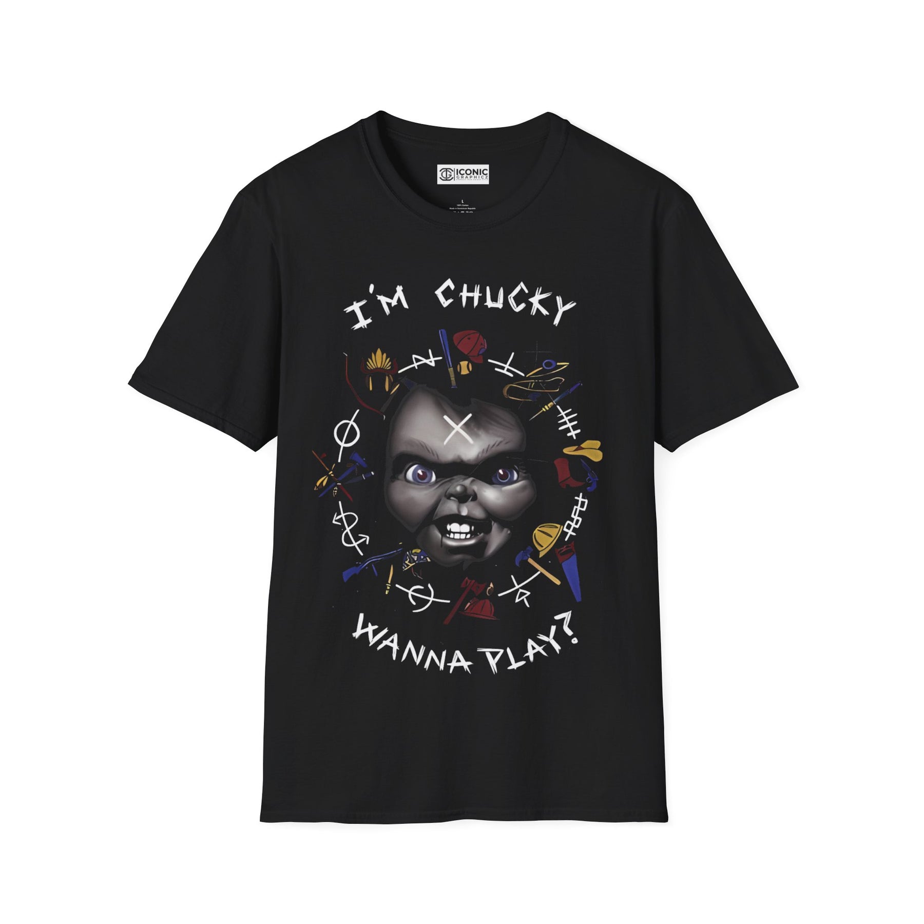 Chucky Unisex Softstyle T-Shirt - IGZ Clothing