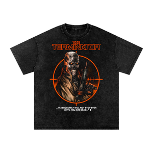 The Terminator Acid Wash Oversize T-Shirt