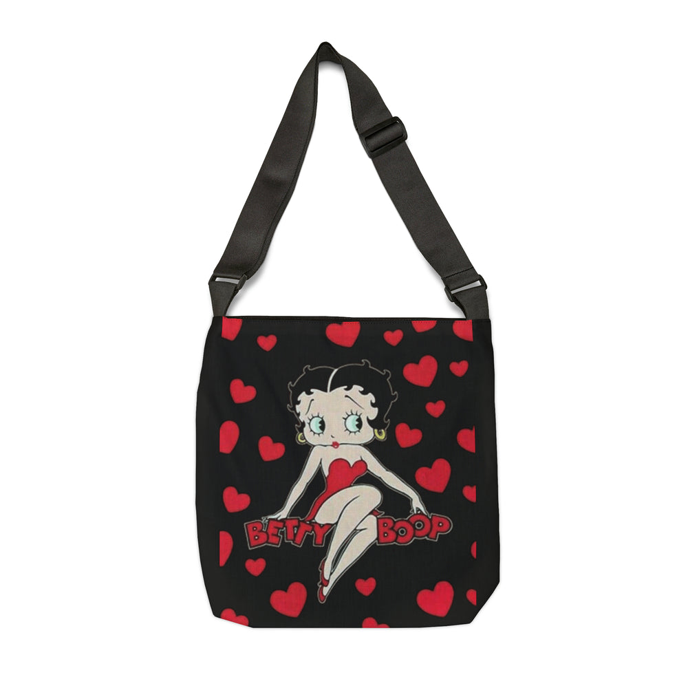 Betty Boop Adjustable Tote Bag (AOP) - IGZ Clothing
