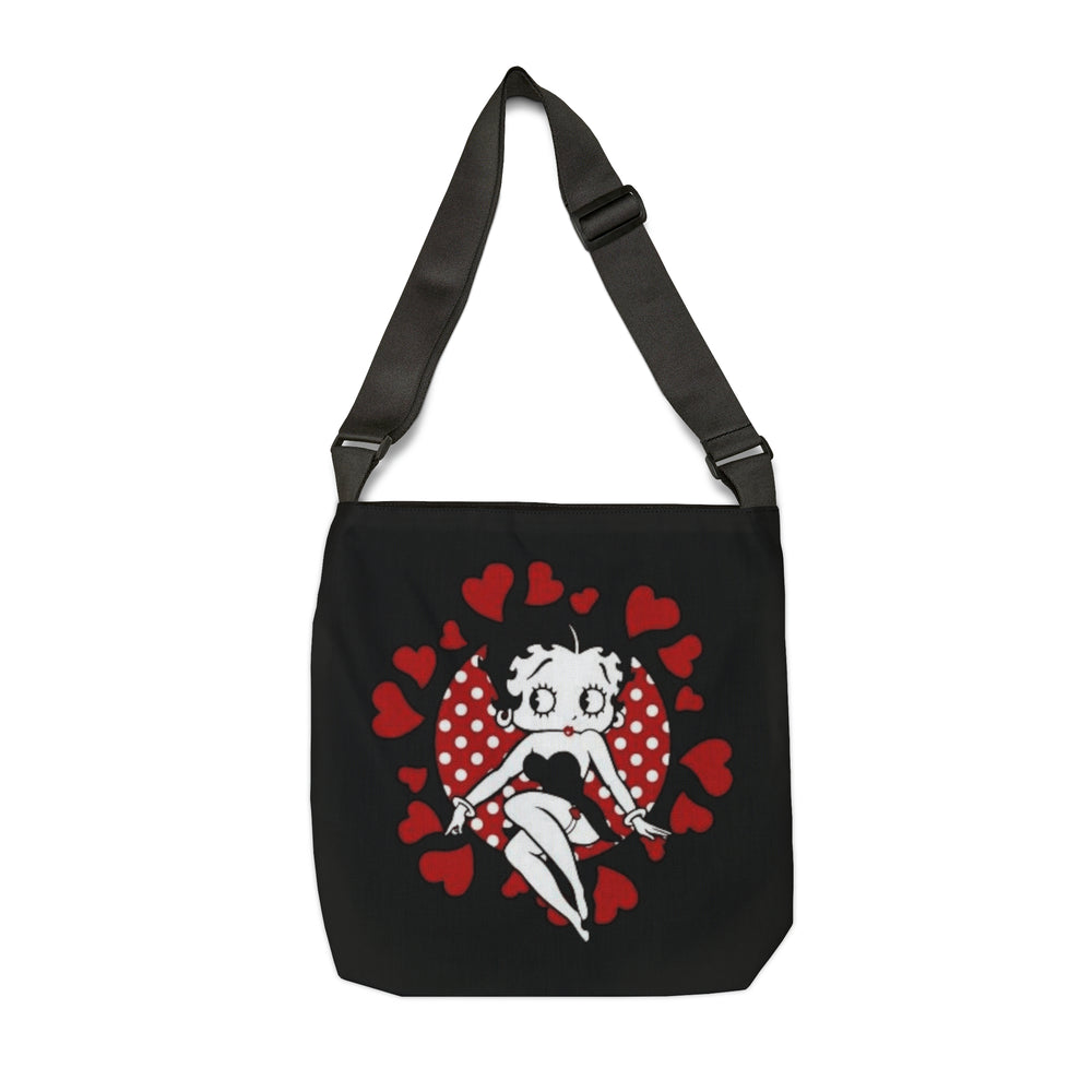 Betty Boop Adjustable Tote Bag (AOP) - IGZ Clothing