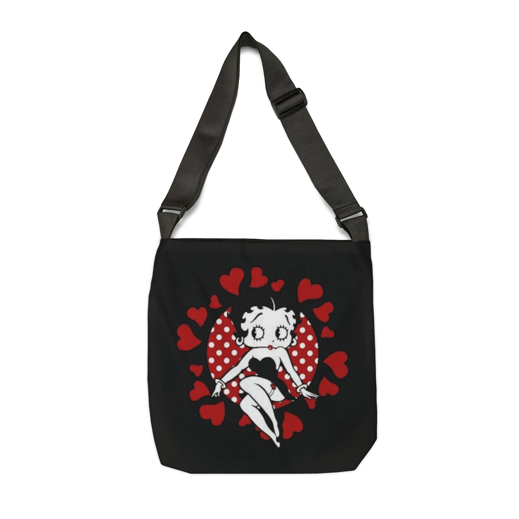 Betty Boop Adjustable Tote Bag (AOP) - IGZ Clothing