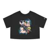 Sasuke and Naruto Champion Women's Heritage Cropped T-Shirt -