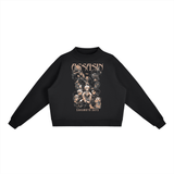 Sakamoto Days Essential Fleece Mid-Neck Crew Sweatshirt
