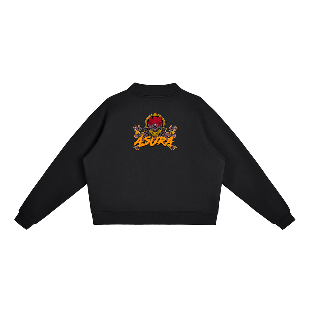 Zoro One Piece Essential Fleece Mid-Neck Crew Sweatshirt