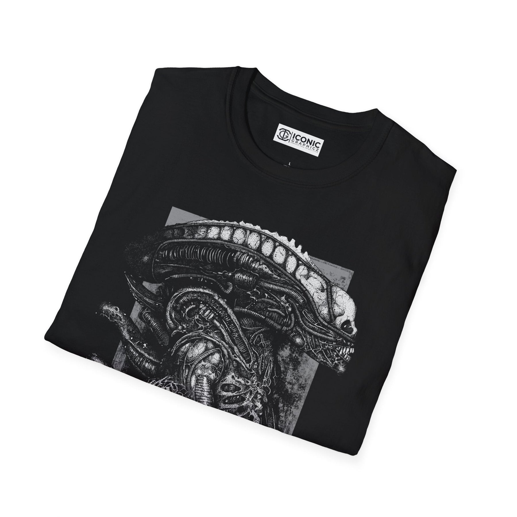 Alien and Predator T-Shirt Printify