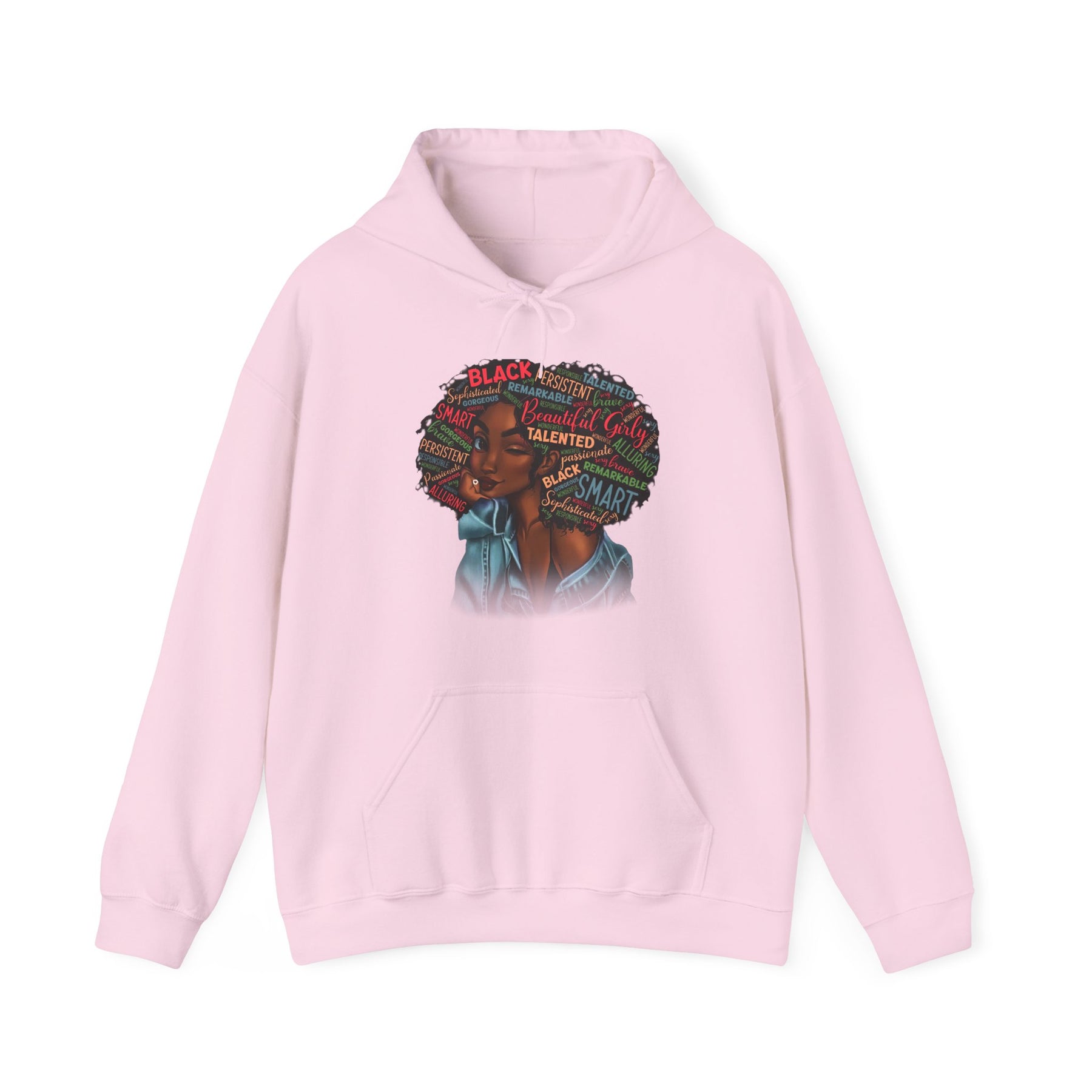 Black girl magic Unisex Heavy Blend™ Hooded Sweatshirt - IGZ Clothing