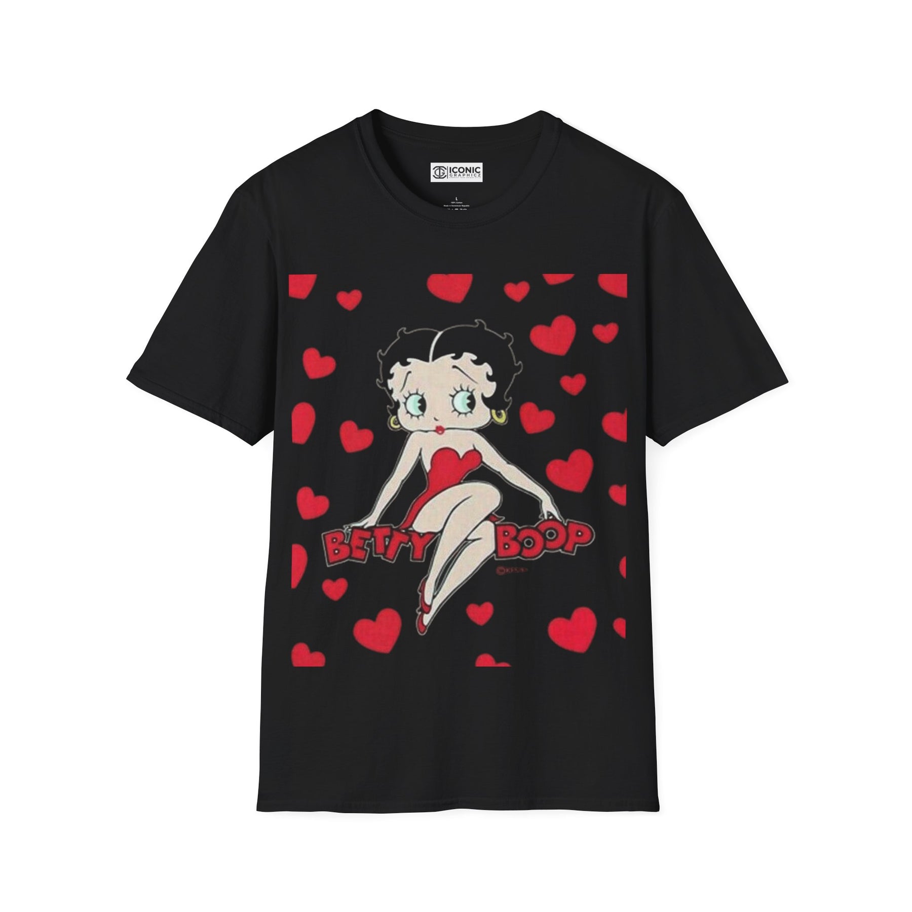 Betty Boop Unisex Softstyle T-Shirt - IGZ Clothing