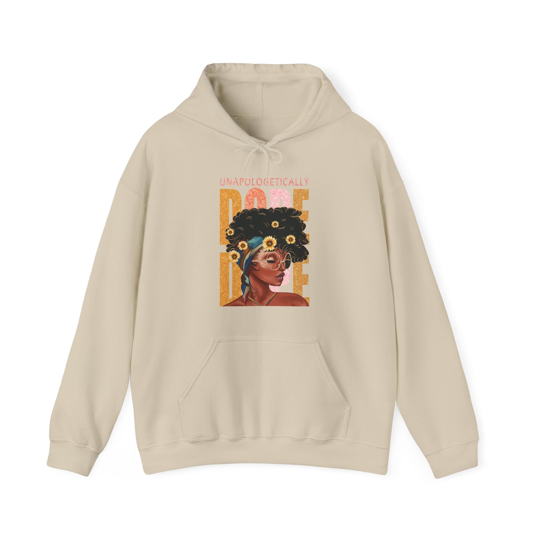 Black girl magic Unisex Heavy Blend™ Hooded Sweatshirt - IGZ Clothing