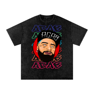 Acab Acid Wash Oversize T-Shirt