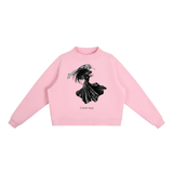 Osaragi Sakamoto Days Essential Fleece Mid-Neck Crew Sweatshirt
