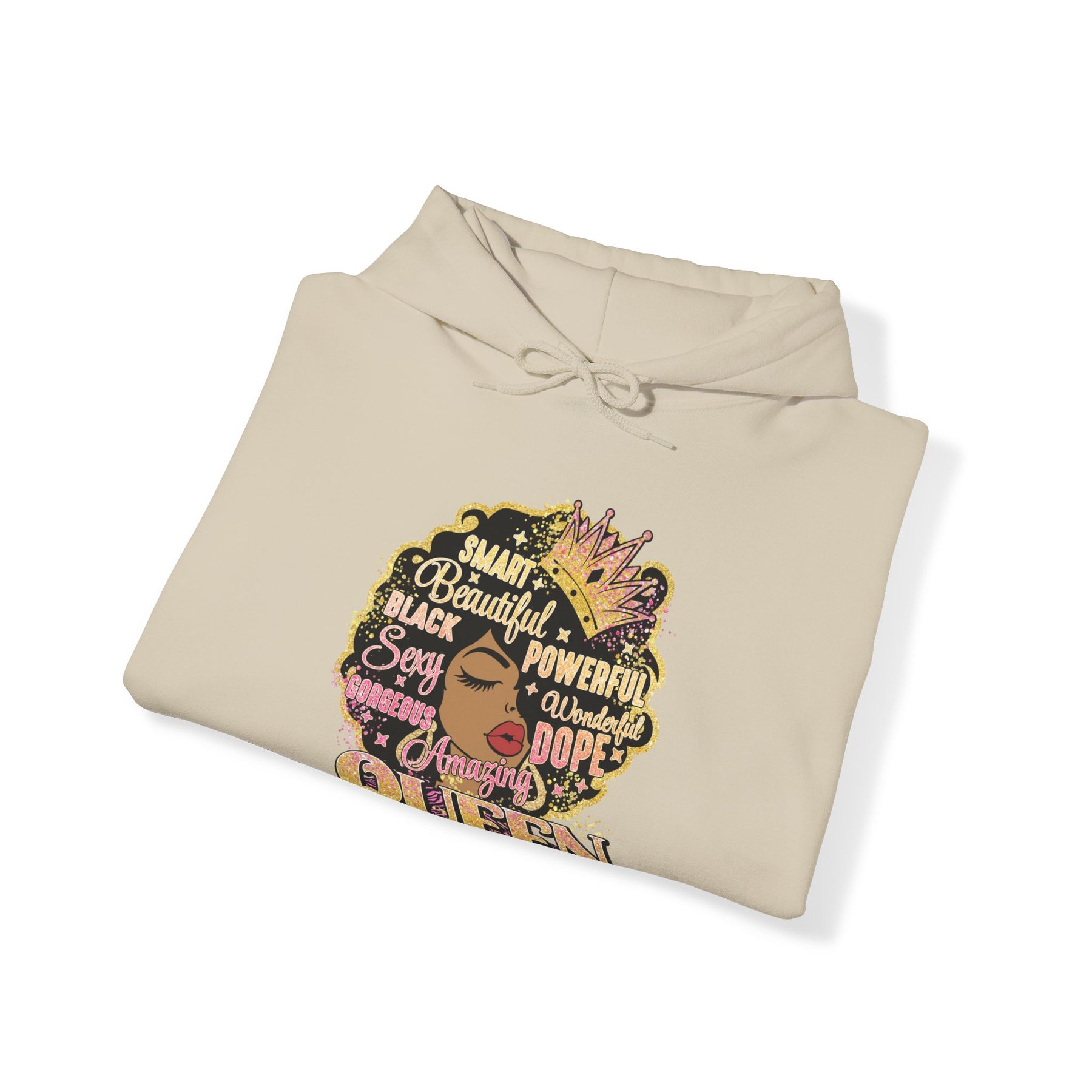 Black girl magic Unisex Heavy Blend™ Hooded Sweatshirt - IGZ Clothing