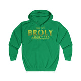 Broly Dragonball Z Unisex Full Zip Hoodie