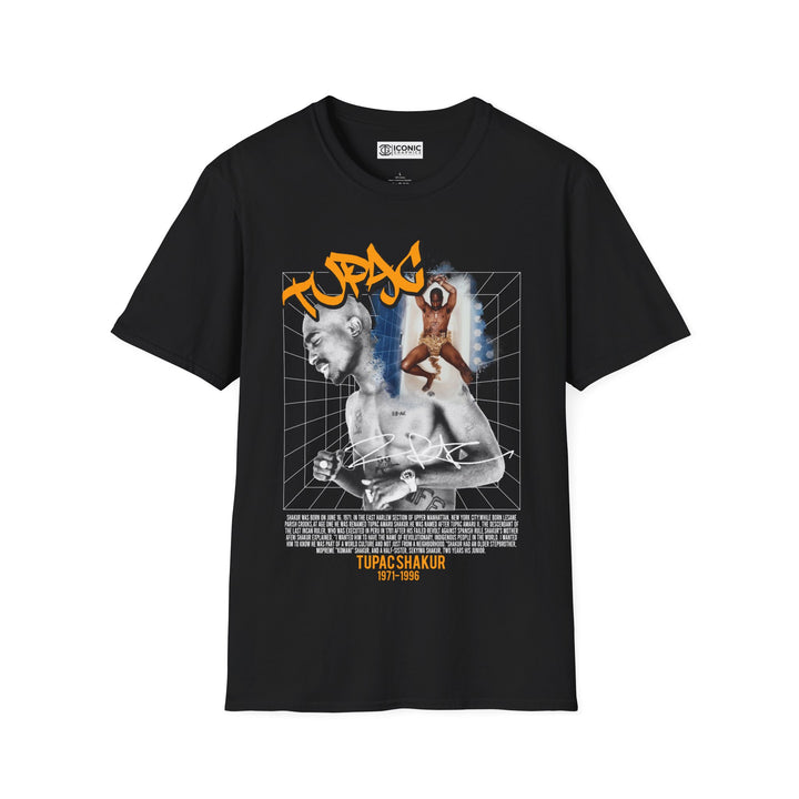 2 Pac Unisex Softstyle T-Shirt - IGZ Clothing