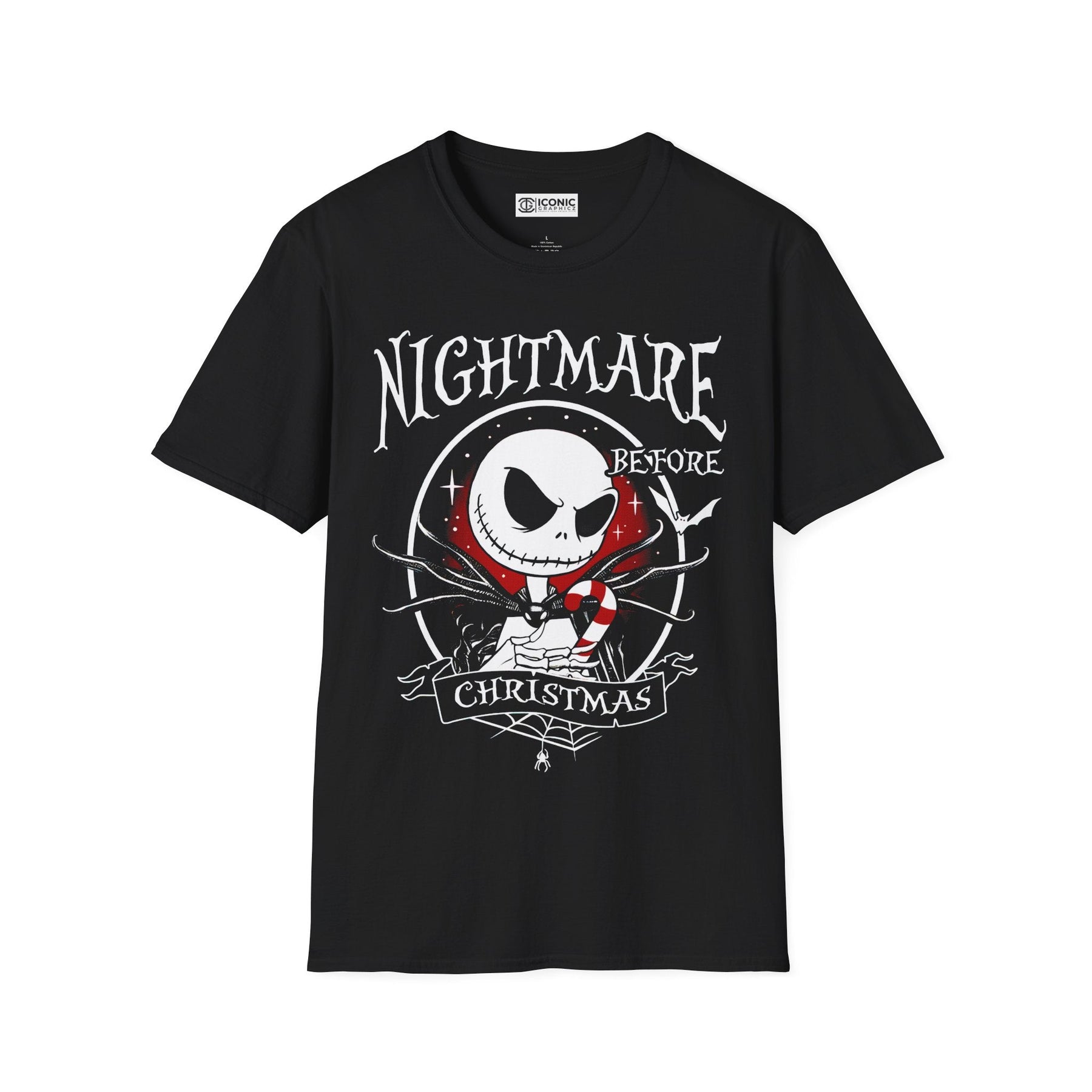Jack Skeleton T-Shirt Printify