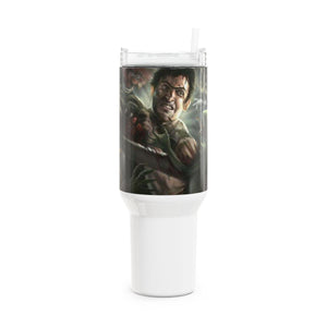 Ash Vs The Muppets Tumbler, 40oz Printify