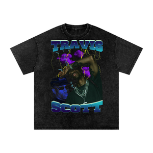 Travis Scott Acid Wash Oversize T-Shirt