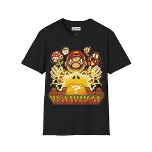 Mario Unisex Softstyle T-Shirt - IGZ Clothing