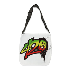 420 Adjustable Tote Bag (AOP) - IGZ Clothing