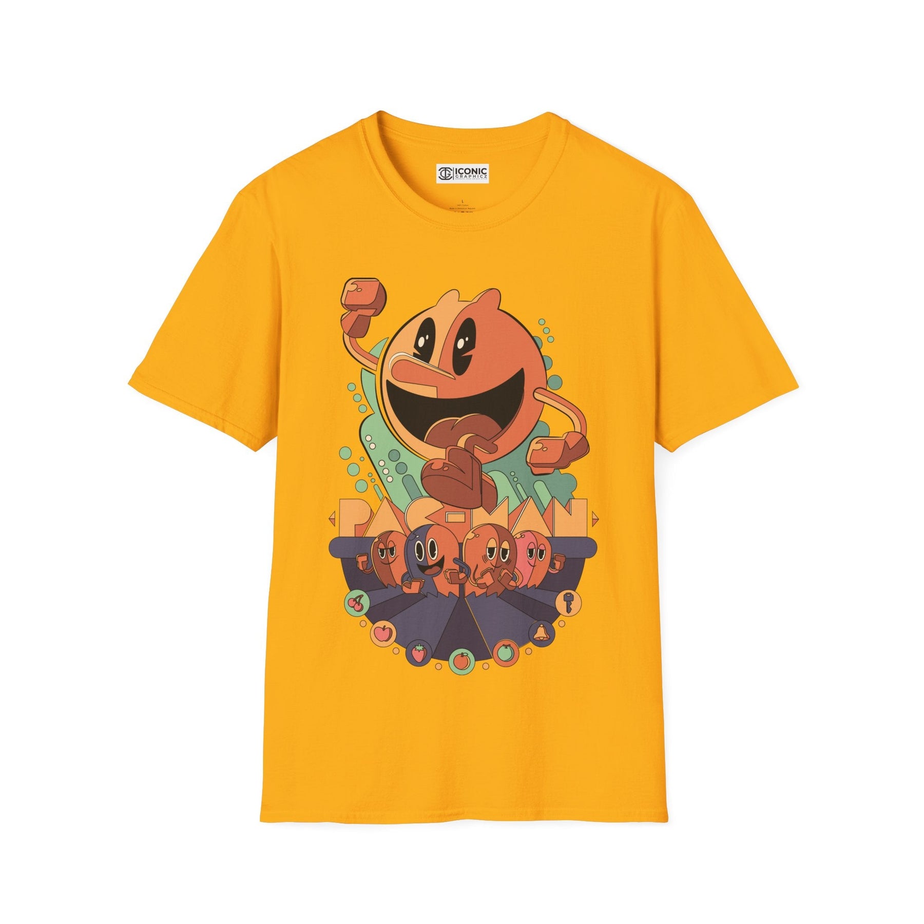 Pacman T-Shirt Printify