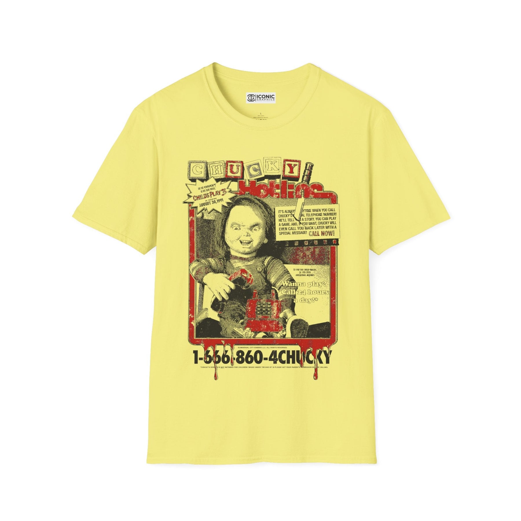 Chucky T-Shirt Printify