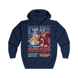 Asuka Evangelion Unisex Full Zip Hoodie