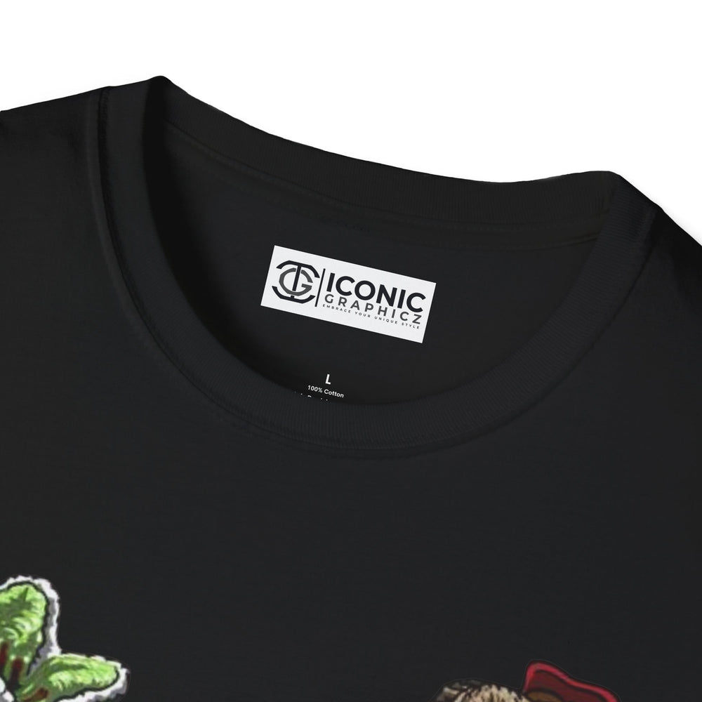 Alien and Super Mario T-Shirt -