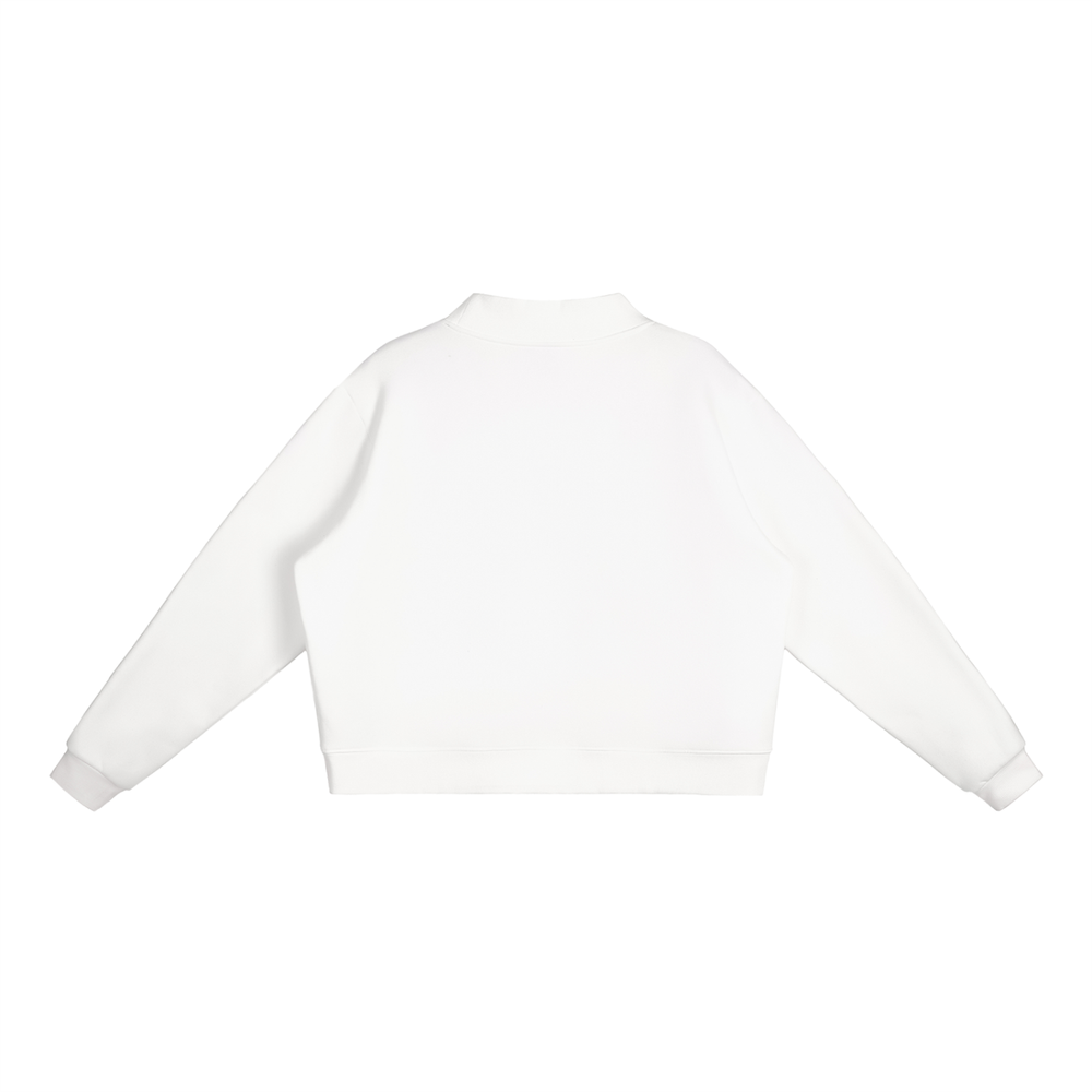 Shin Sakamoto Days Essential Fleece Mid-Neck Crew Sweatshirt