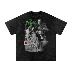 The Munsters Acid Wash Oversize T-Shirt