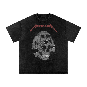 Metallica Acid Wash Oversize T-Shirt