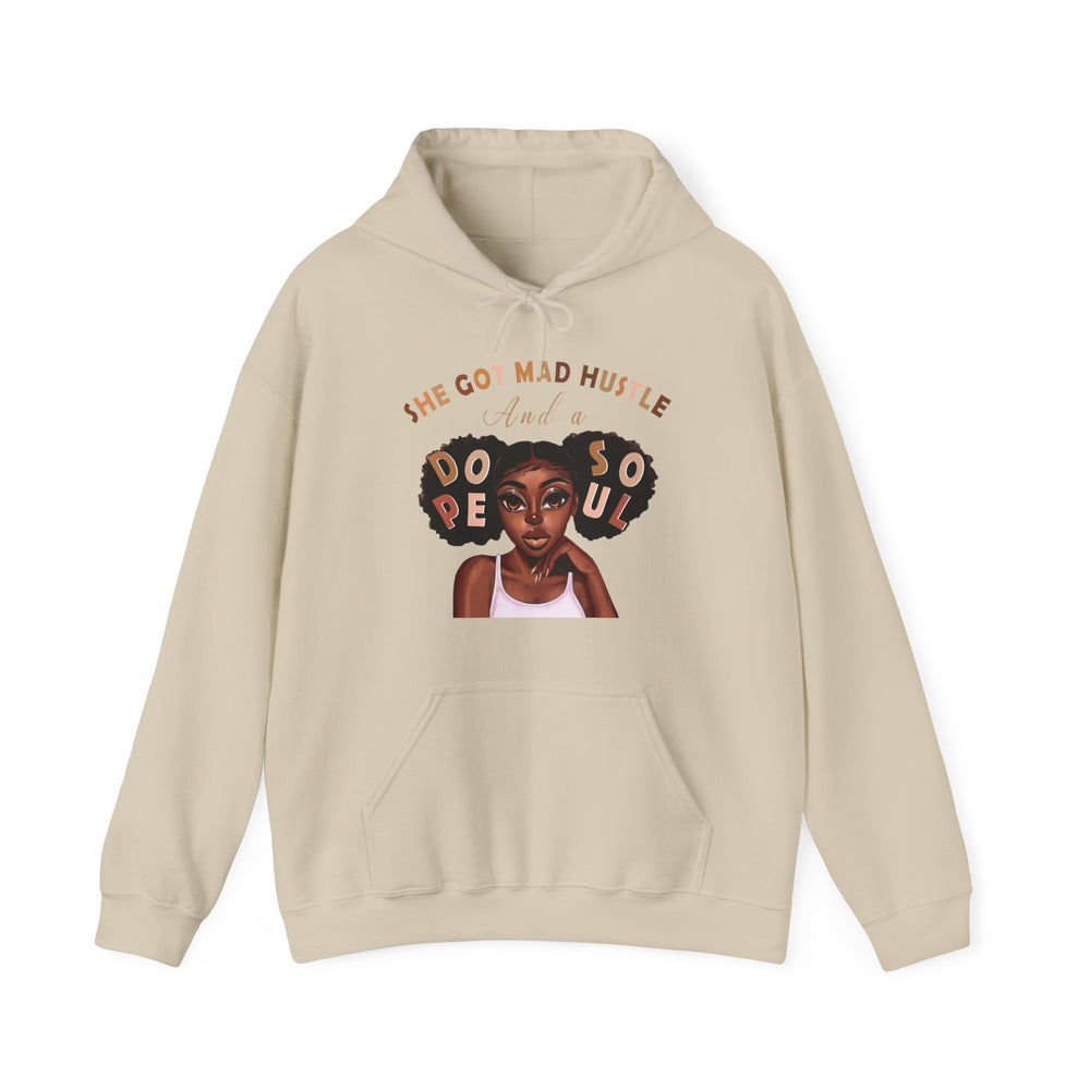 Black girl magic Unisex Heavy Blend™ Hooded Sweatshirt - IGZ Clothing