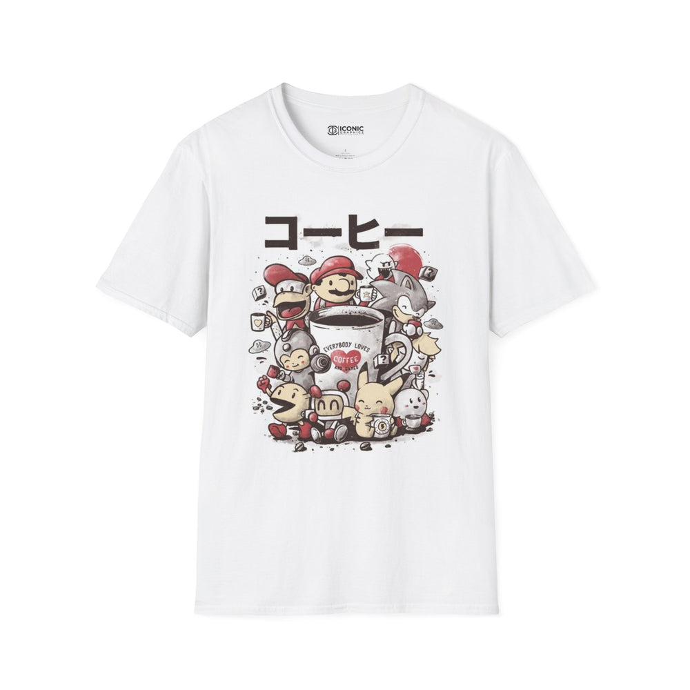 Gaming Characters Unisex Softstyle T-Shirt - IGZ Clothing