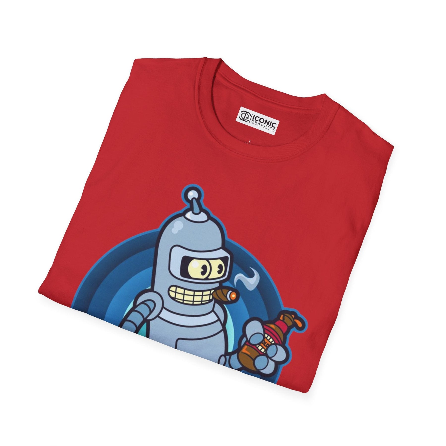 Futurama Bender T-Shirt Printify