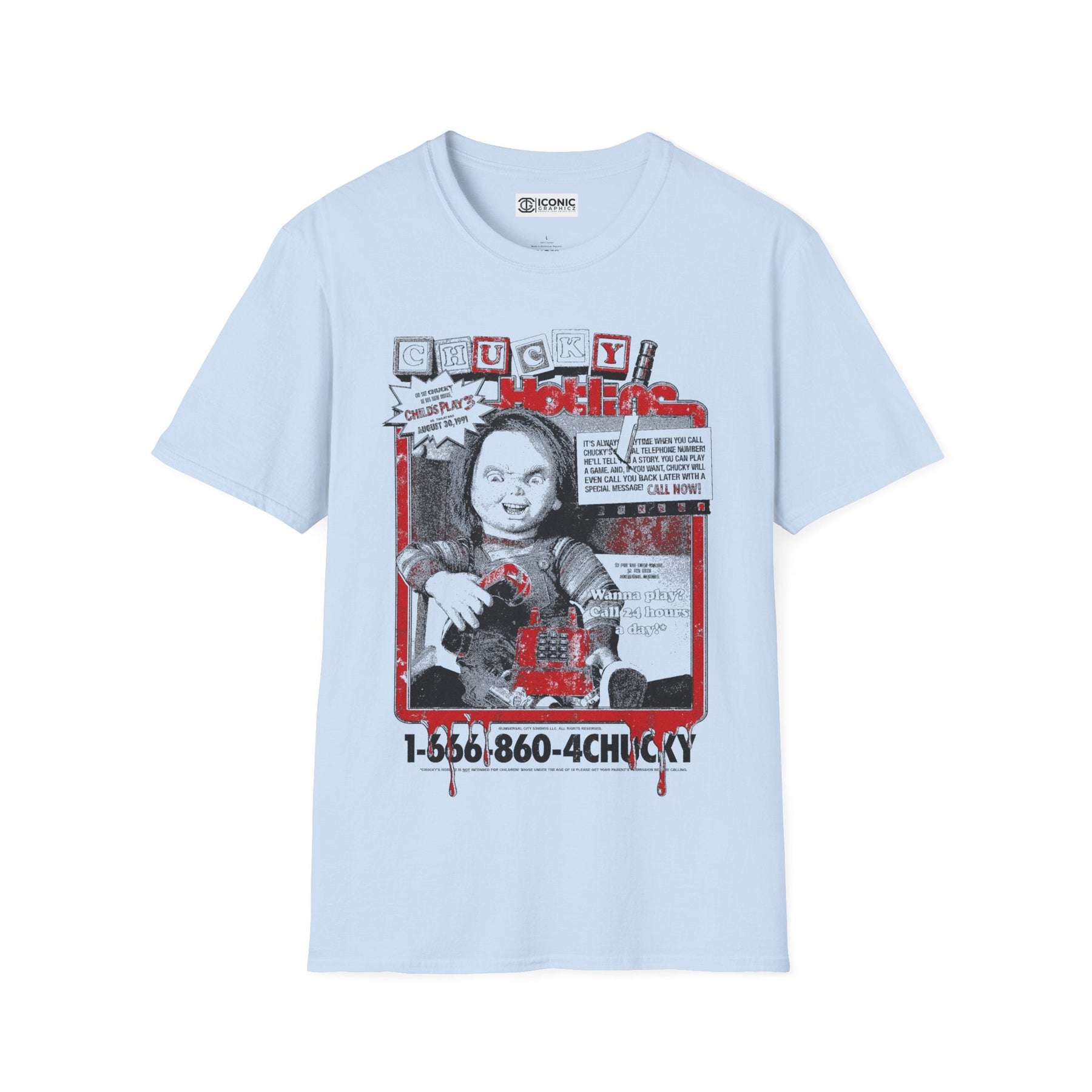 Chucky T-Shirt Printify