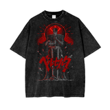 Gutz Berserk Oversize Snow Washed T-Shirt ODMPOD