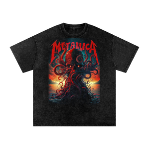 Metallica Acid Wash Oversize T-Shirt
